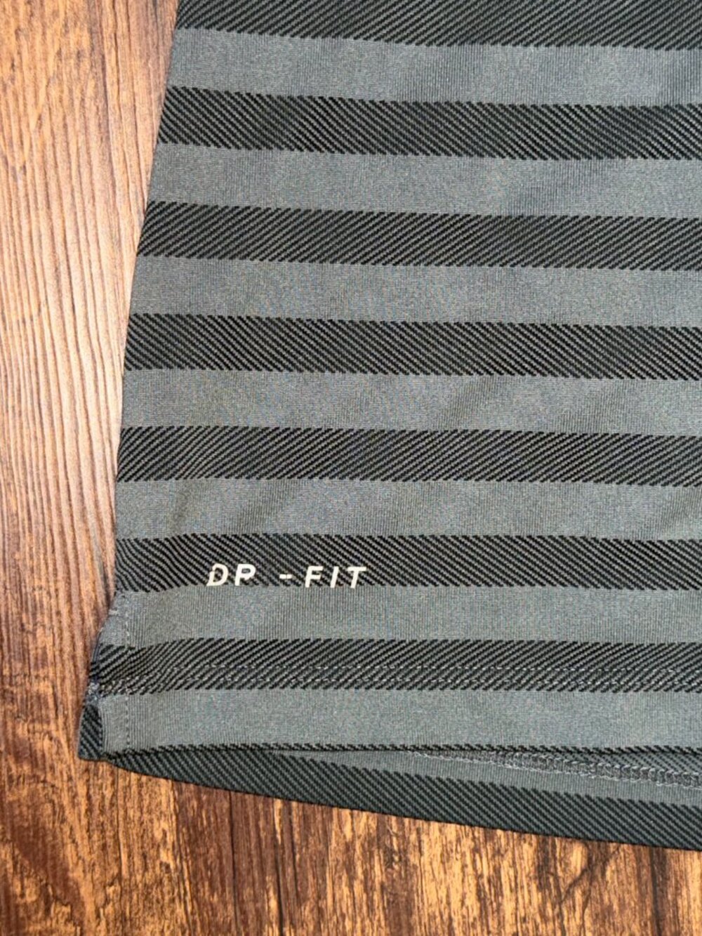 Nike Golf Dri-FIT Polo Shirt Men's Large Gray Black - Picture 5 of 7